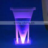 Customized Led Bar Table,acrylic Lectern Podium With Drawers thumbnail-5