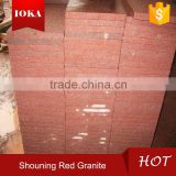 China manufacturer shouning red g666 granite for construct decoration