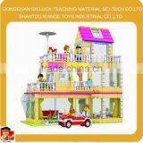 Modern Princess Series Girls House Building Blocks thumbnail-1