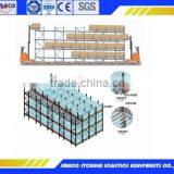Flow Shelving Racking Depth for Both Cartons and Pallets