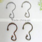 100% Metal Shower Curtain Hooks/304 Stainless Steel Curtain Hooks thumbnail-1