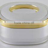 1.5liter Mini Insulated Colorful Food Warmer With Wooden Filmed thumbnail-1