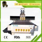 ATC 1300mm*2500mm CNC Router for Small Business Three Process Cabinet Door Cnc Woodworking Equipment Price thumbnail-2
