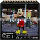 Fiberglass Animal Statues Life-size Fiberglass Rat Sculpture Party Decorations Micky Mouse