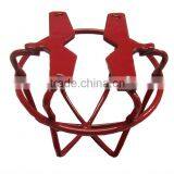 Mini Guard/Fire Sprinkler Guards, Steel With Red and Chrome Finished thumbnail-3