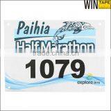 Printable Paper Logo Waterproof Printable Sport Custom Tyvek Race Numbers For Running Events thumbnail-3