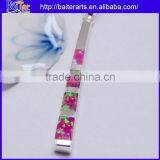 Hot !! 925 Sterling Silver Pendant Necklace Fire Opal Thin Long Silver Bar Pendant For Girl thumbnail-1