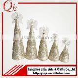 High Quality and New Style Glass Angel With LED Light for Holiday Decoration