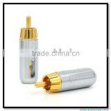 Audio Gade RCA Connector RCA Plug/Jack Cable Connector