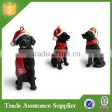 Custom Resin dog Christmas tree ornaments for sale