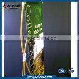 Portable Eco Bamboo Outdoor X Banner Stand 60x160 80x180
