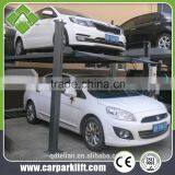 4 Post 2cars Parking Lift System thumbnail-4