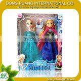 2014 Fashion 11.5 Inches Frozen Sparkle Princess Elsa Doll Anna Doll Toys