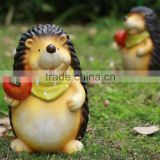 resin hedgehog figurines