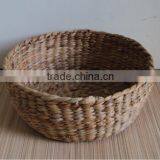 Round Natural Bowl Water Hyacinth thumbnail-1