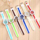 Fashion Colorful Women Silicone Watch thumbnail-2
