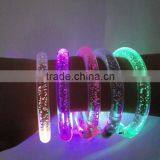 Light-Up Acrylic Bracelet Wristband LED Flashing Glow Blinking Rave Wear