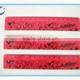 2015 Wholesale Cheap School Plastic Ruler 30cm Clear Plastic Ruler With Logo Printing thumbnail-3