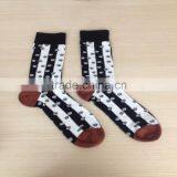 100 Cotton In Stock Cartoon Dress Tube Socks