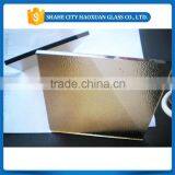 Clear Colored Pattern Art Glass