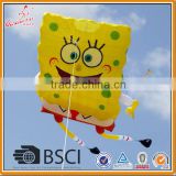 Spongebobokite, inflatble kite, large show kite from weifang kite factory.