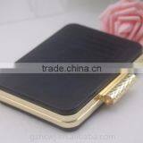 Shiny Light Gold Box Purse Frame ,bag Clutch Frame With Shells thumbnail-3