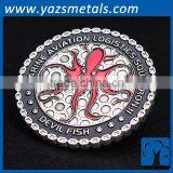 Hot Sales Engrave Metal Enamel Trolley Coin thumbnail-1