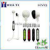 colorful bluetooth stereo earphone sport running handsfree earphone