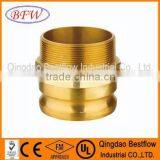 Brass Cam & Grooved Hose Coupling thumbnail-1