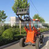 1000kg 4wd Articulated Hydraulic Mini Wheel Loader With Heavy Duty Axle and Different Optional Attachments thumbnail-5