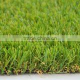 Green Straight and Yellow Curling Yarn Artificial Grass Carpet for Balcony thumbnail-1