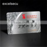 ESECU Manufacture Cheap Customized layout OEM gym membership programmable memory smart card