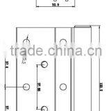 9.03.10641 Aluminum Alloy Window Hinge PVC Window Hinge for UPVC Windows thumbnail-2