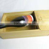 High Quality Natural Color Custom Wine Box Wooden Box Wine Gift Box the Latest Packaging thumbnail-3