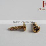 C1022 Yellow Zinc Pan Head Self Tapping Screw to Metal Sheet thumbnail-2