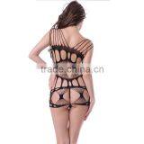 Hot Wholsale Adult Women Cheap Sexy Design Black Mature Bodystocking thumbnail-3
