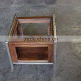 SHEESHAM WOOD SIDE TABLE