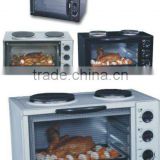 Electric Oven with Two Hot Plates