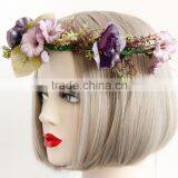 MYLOVE Purple Morning Glory Garland Beach Headwear thumbnail-2