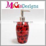 Christmas New Products Rose Red Body Decorative Lotion Bottles