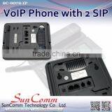 SC-9076-PE Cost Effective VoIP Phone With PoE 2 SIP Account thumbnail-3