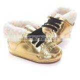 Wholesale Shoes for Kids High Quality Soft Sole Warm Baby Boots Shoes for Winter thumbnail-3