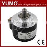 YUMO ISC5810 5000ppr Shaft Diameter 10mm Housing 58mm Shaft Solid Price Incremental Rotary Encoder
