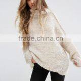 Guangzhou Factory Manufacturer Roll Neck Plus Size Sweaters 2016 Custom thumbnail-3