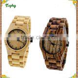 2016 New Arrival Bamboo Wooden Watch, Custom Logo Japan Movt Quartz Wood Watch thumbnail-5