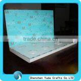 Cosmetic Counter Display Acrylic Plexiglass Make up Show Stand