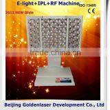 2013 New design E-light+IPL+RF machine tattooing Beauty machine fish bone mill