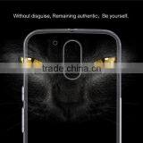 2016 Newest Nillkin Nature Transparent Soft TPU Case Back Cover For MOTO G4 Plus
