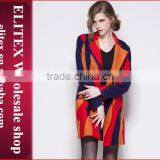 2015 Unique Sexy Fashion Ladies Cashmere Overcoat Winter Dress thumbnail-4