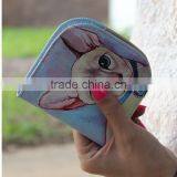 2016 3D Animal Wallet Holders Zipper PU Leather Money Wallet Short Small Wallet Purse (XJWP1625) thumbnail-5